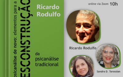 Lançamento com Ricardo Rodulfo no Brasil em 16/09