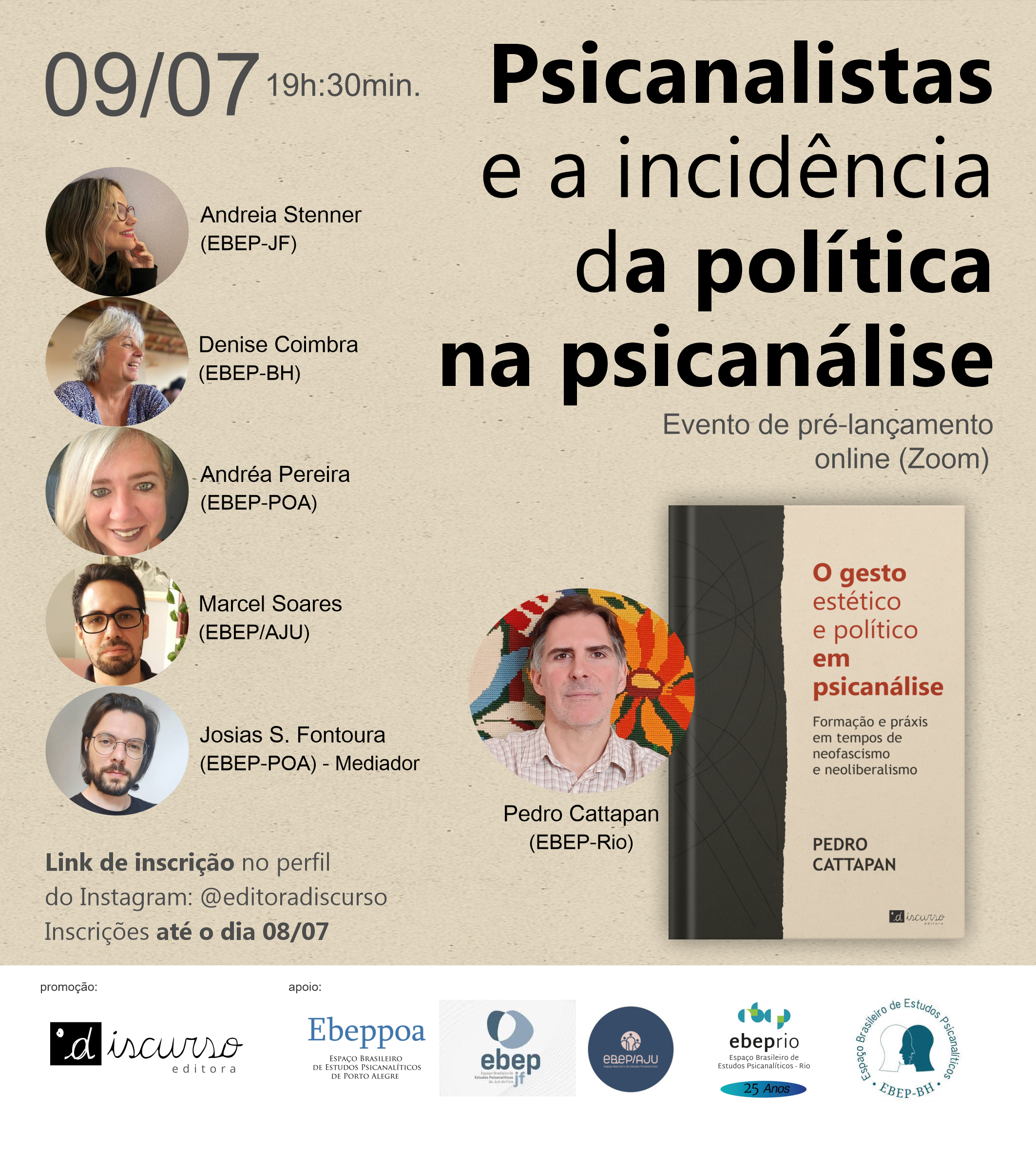 Novo livro de Pedro Cattapan em pré lançamento – 09/07, às 19:30
